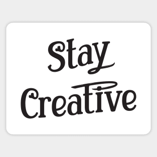 Stay Creative | Lettering Vibe Sticker